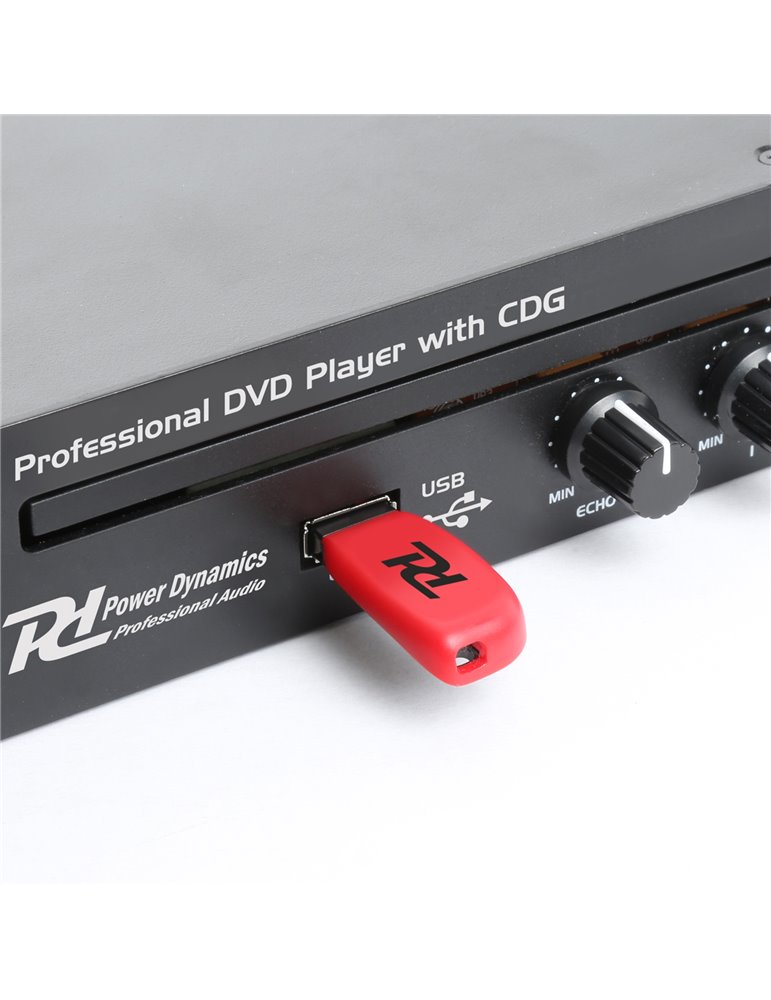 PDC150 Reproductor DVD de 19" con CD+G y USB