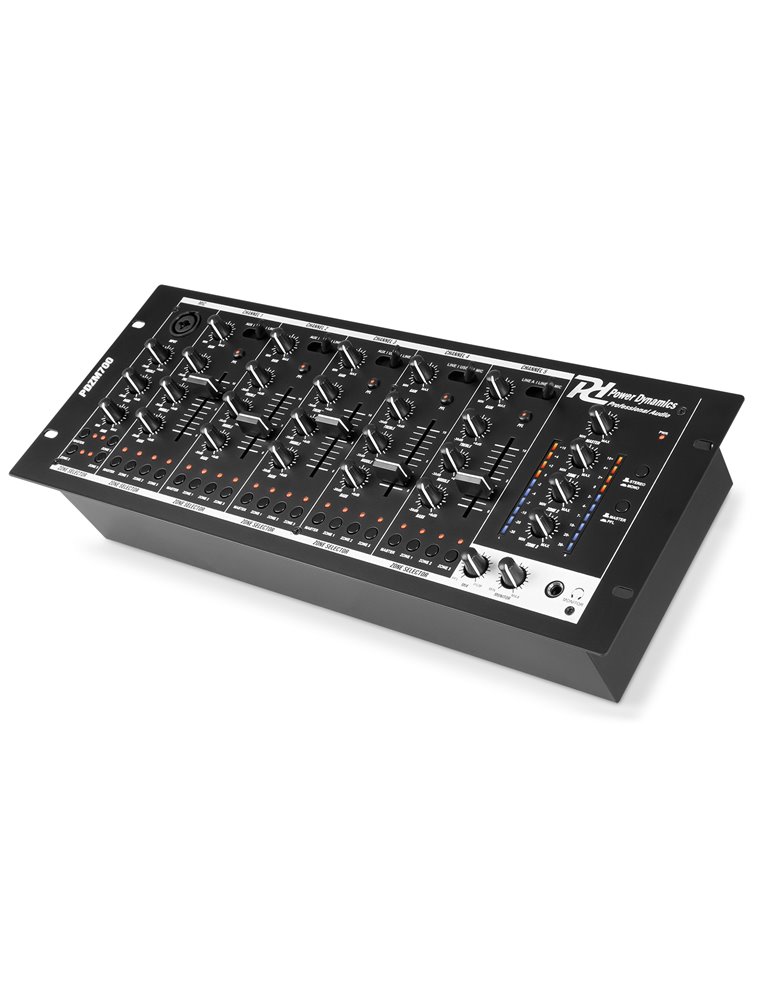 PDZM700 Mezclador instalacion de 6 canales USB 4 zonas