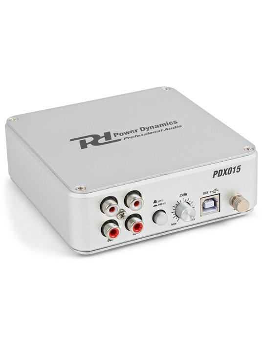 PDX015 USB Pre amplificador de Phono con Software