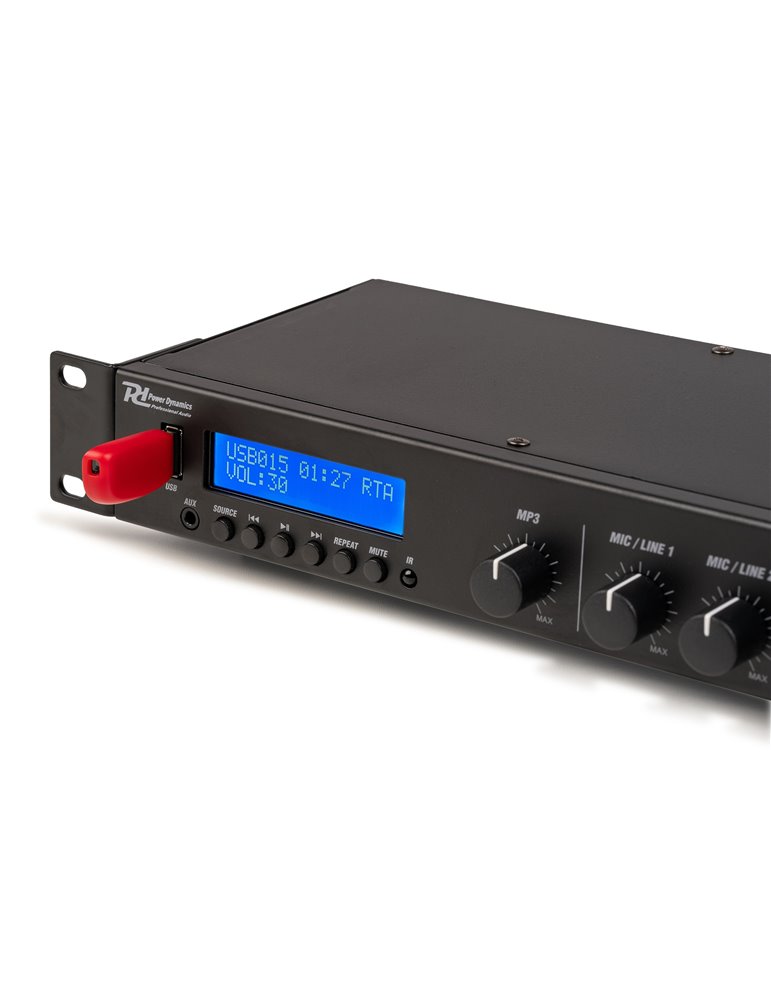 PDC90 Reproductor multimedia con amplificador DAB+/USB/MP3/BT