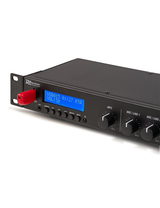 PDC90 Reproductor multimedia con amplificador DAB+/USB/MP3/BT