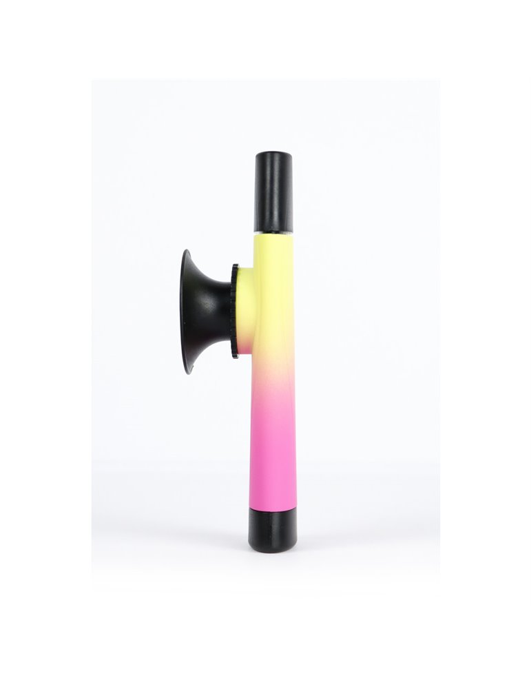 Kazoo Ripple Phono Kazoo plástico amarillo/rosa