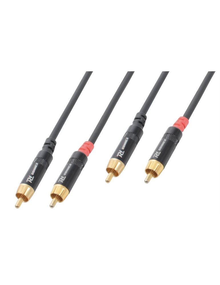 CX94-1 Cable 2x RCA Macho - 2x RCA Macho 1m