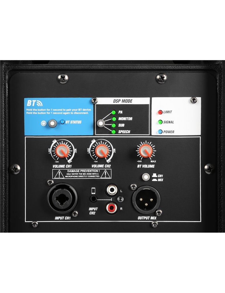PD415A Bafle Activo Bi-amplificado 15" 1400W