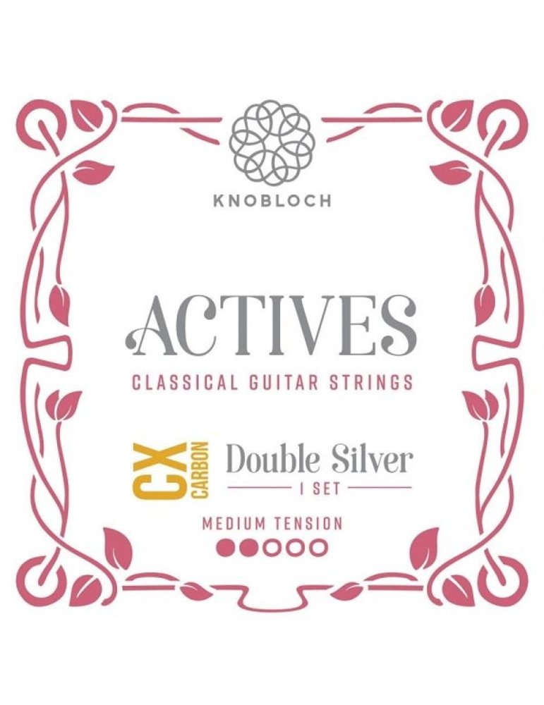 Juego Knobloch Clásica Actives CX Carbon Medium Tension 300ADC