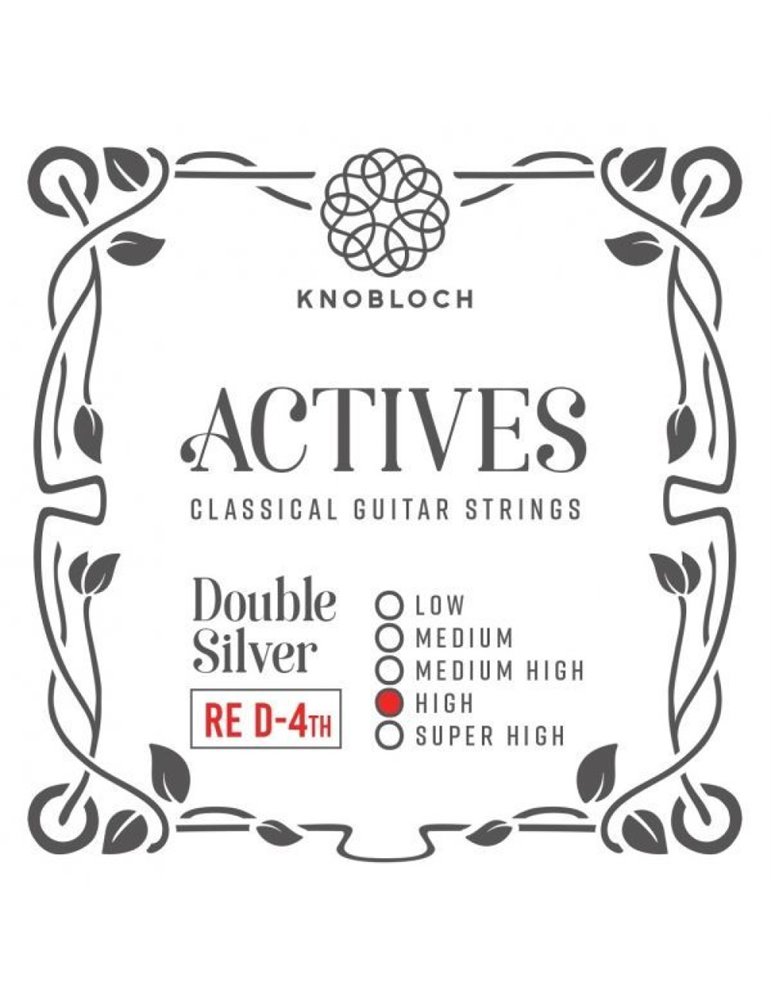 Cuerda 4ª Knobloch Clásica Actives D.Silver High Tension 504ADS