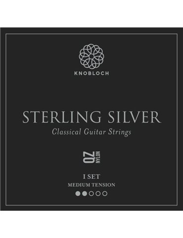 Juego Knobloch Clásica Sterling CX Carbon Medium Tension 300SSC