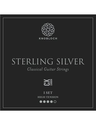 Juego Knobloch Clásica Sterling CX Carbon High Tension 500SSC
