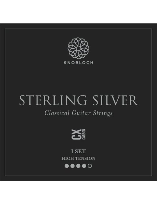 Juego Knobloch Clásica Sterling CX Carbon High Tension 500SSC