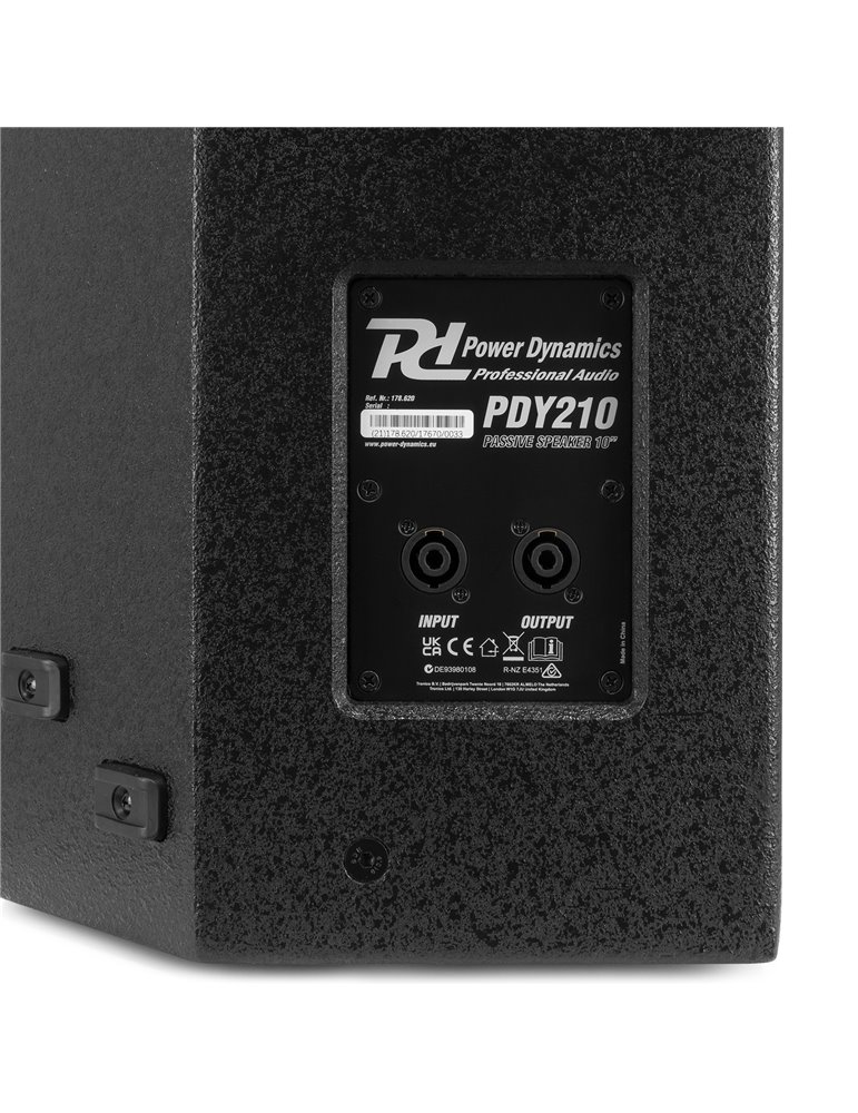 PDY210 Altavoces Pasivos 10” 400W