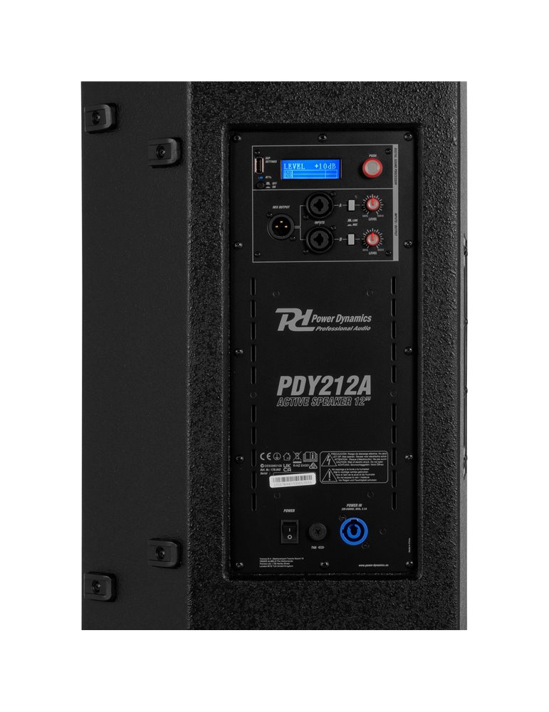 PDY212A Altavoz Activo 12” 700W DSP/BT