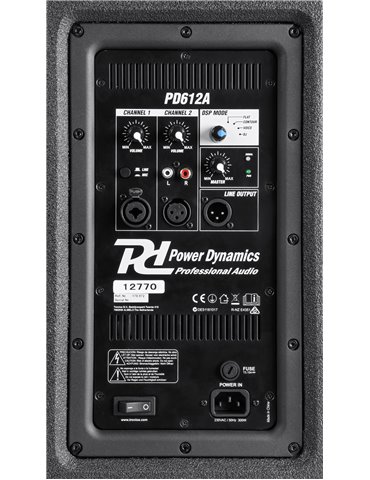PD612A Bafle Activo 12" 2
