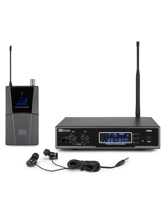 PD800 Sistema de monitor In Ear UHF