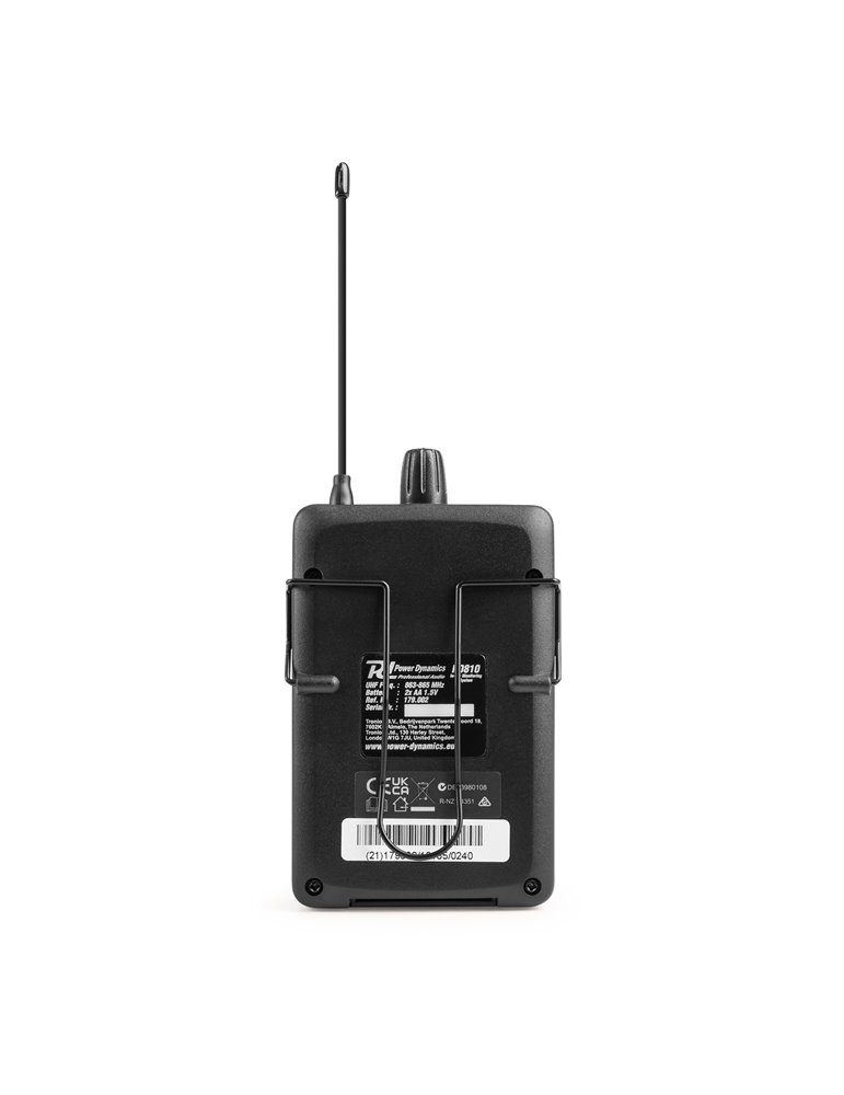 PD810 Sistema monitorización In Ear UHF