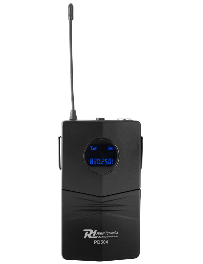 PD504B Microfono inalambrico de 4x 50 canales UHF con 4 microfonos de cabeza