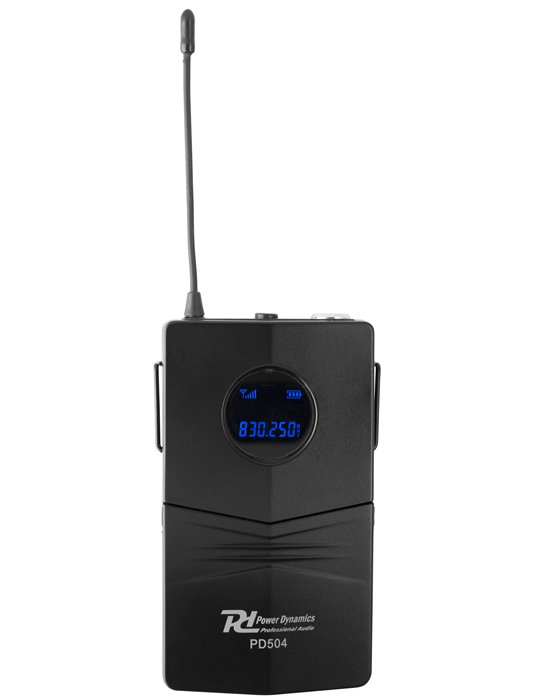 PD504B Microfono inalambrico de 4x 50 canales UHF con 4 microfonos de cabeza