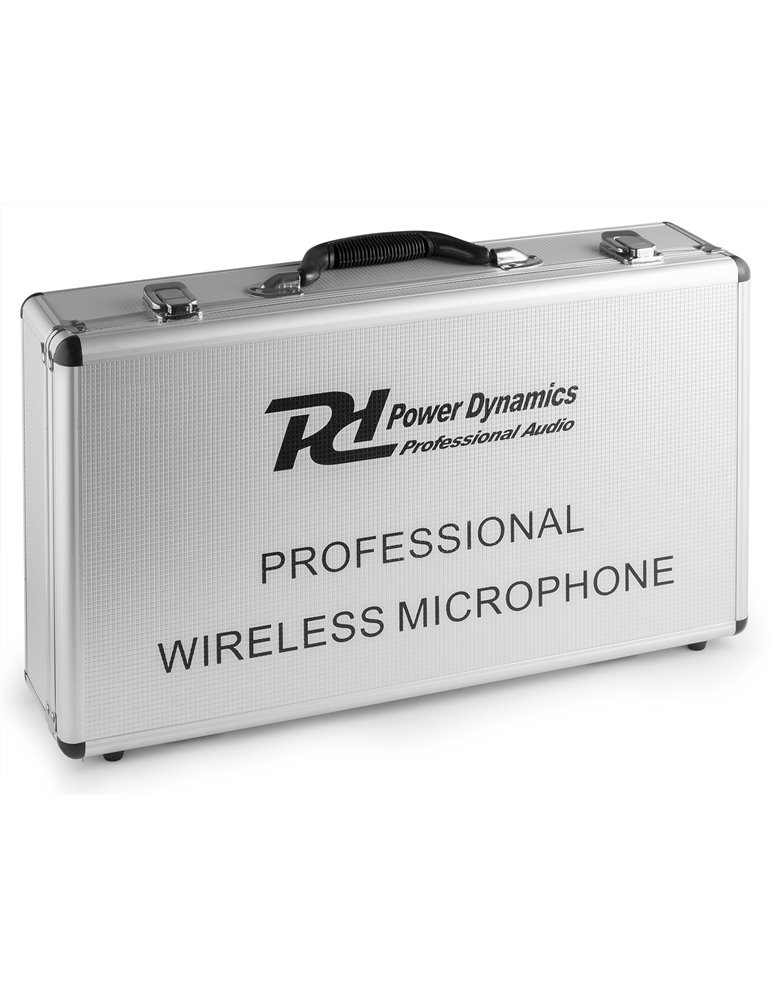 PD504B Microfono inalambrico de 4x 50 canales UHF con 4 microfonos de cabeza