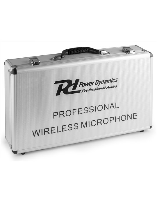 PD504B Microfono inalambrico de 4x 50 canales UHF con 4 microfonos de cabeza