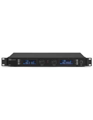 PD632H 2x 20 Canales Digital UHF Micro Inalambrico con 2 micros 2