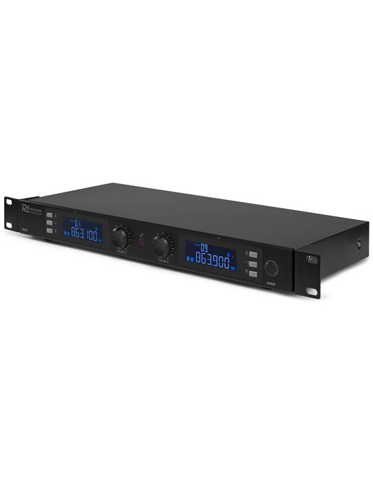 PD632H 2x 20 Canales Digital UHF Micro Inalambrico con 2 micros