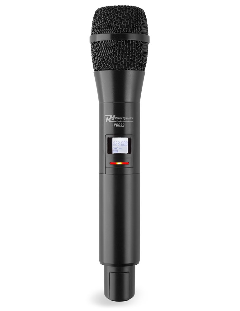 PD632H 2x 20 Canales Digital UHF Micro Inalambrico con 2 micros