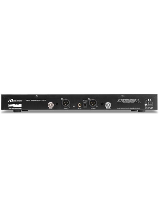 PD632C 2x 20 Canales Digital UHF Microfono inalambrico Combi