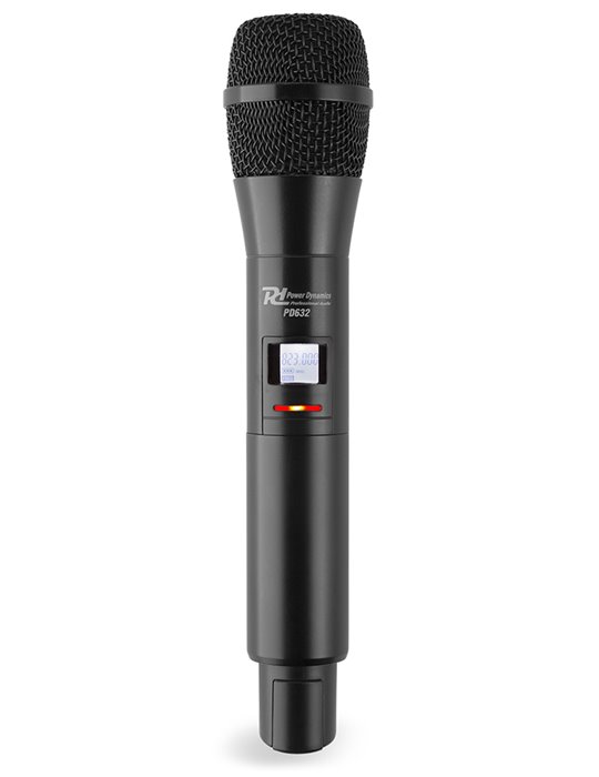 PD632C 2x 20 Canales Digital UHF Microfono inalambrico Combi