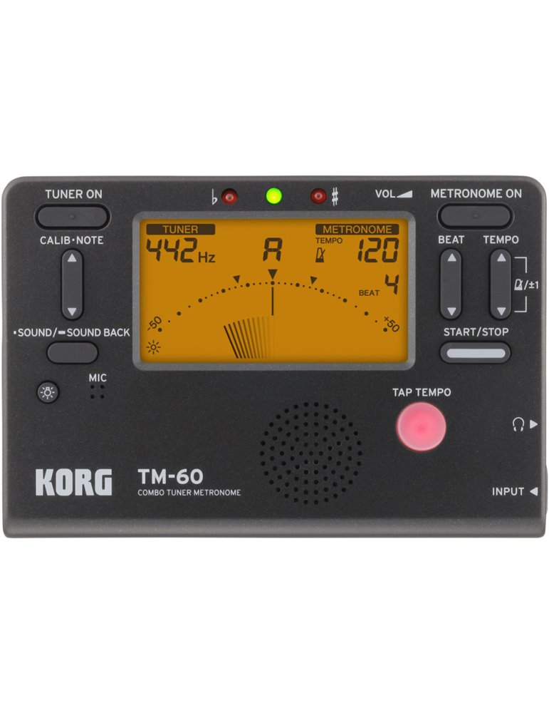 Metrónomo Afinador Korg TM-70T