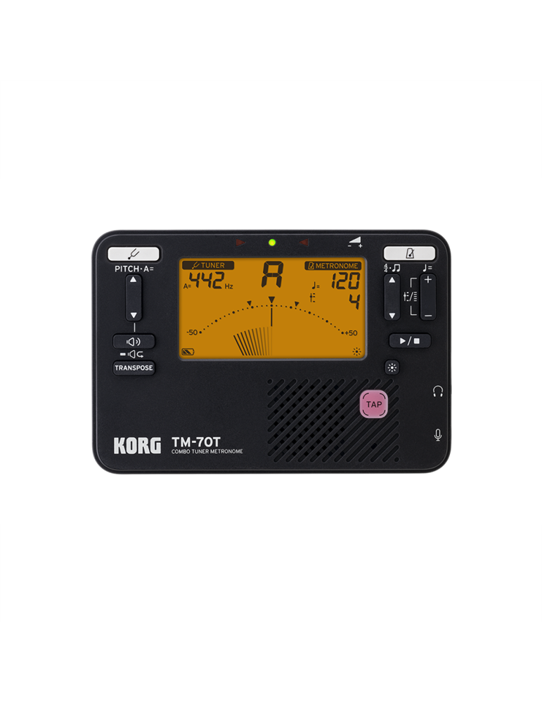 Metrónomo Afinador Korg TM-70T