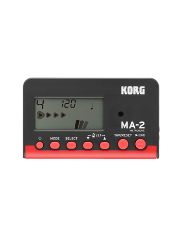 Metrónomo Korg MA-2 - Negro y Rojo