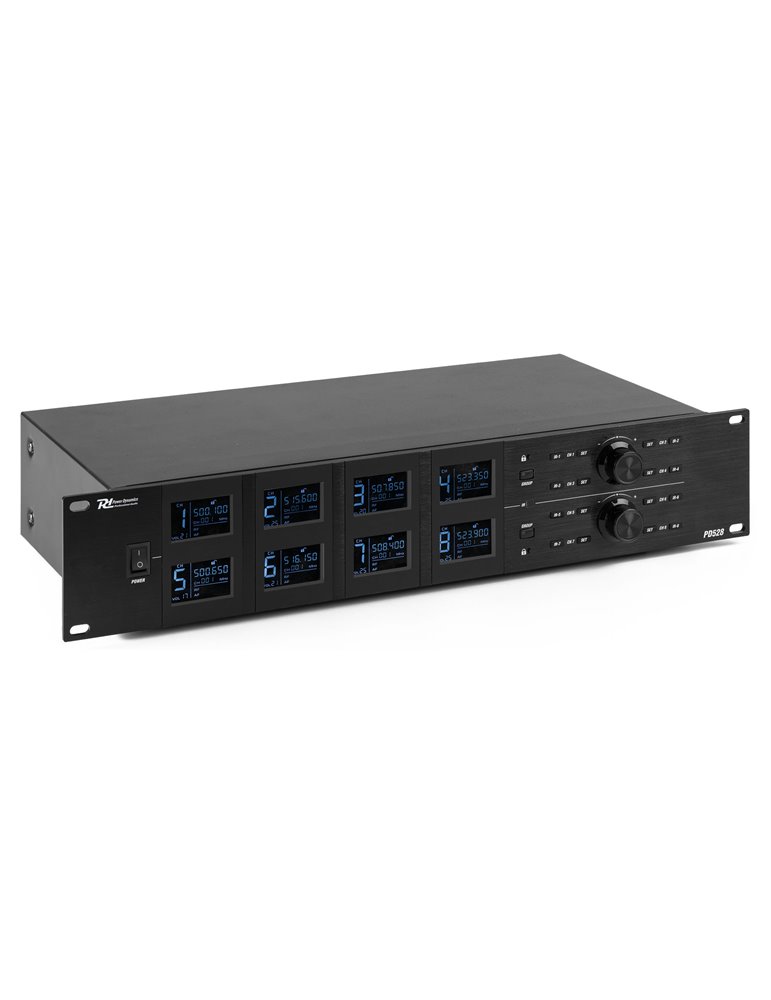 PD528B Juego de micrófono inalámbrico UHF con 8 micrófonos de petaca