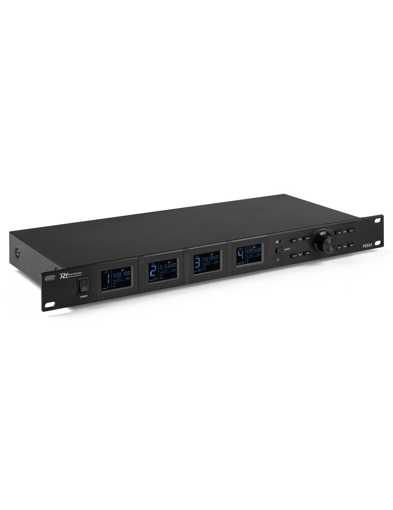 PD524 Set de micrófono inalámbrico UHF con 4 micrófonos de mano