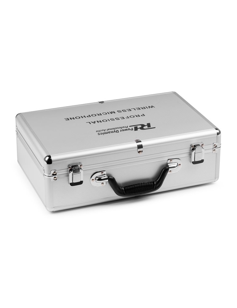 PD522 Set de micrófono inalámbrico UHF con 2 micrófonos de mano