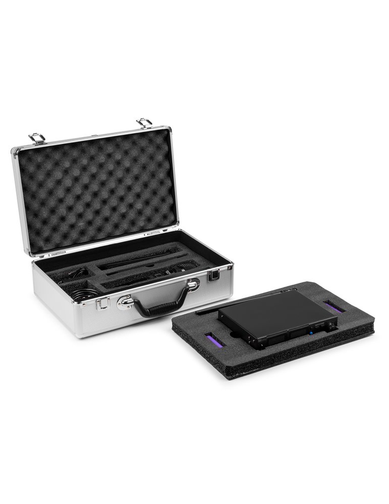 PD522 Set de micrófono inalámbrico UHF con 2 micrófonos de mano