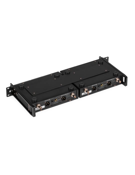PD522 Set de micrófono inalámbrico UHF con 2 micrófonos de mano