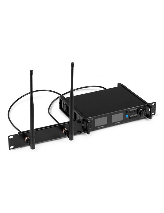 PD522B Juego de micrófono inalámbrico UHF con 2 micrófonos de petaca
