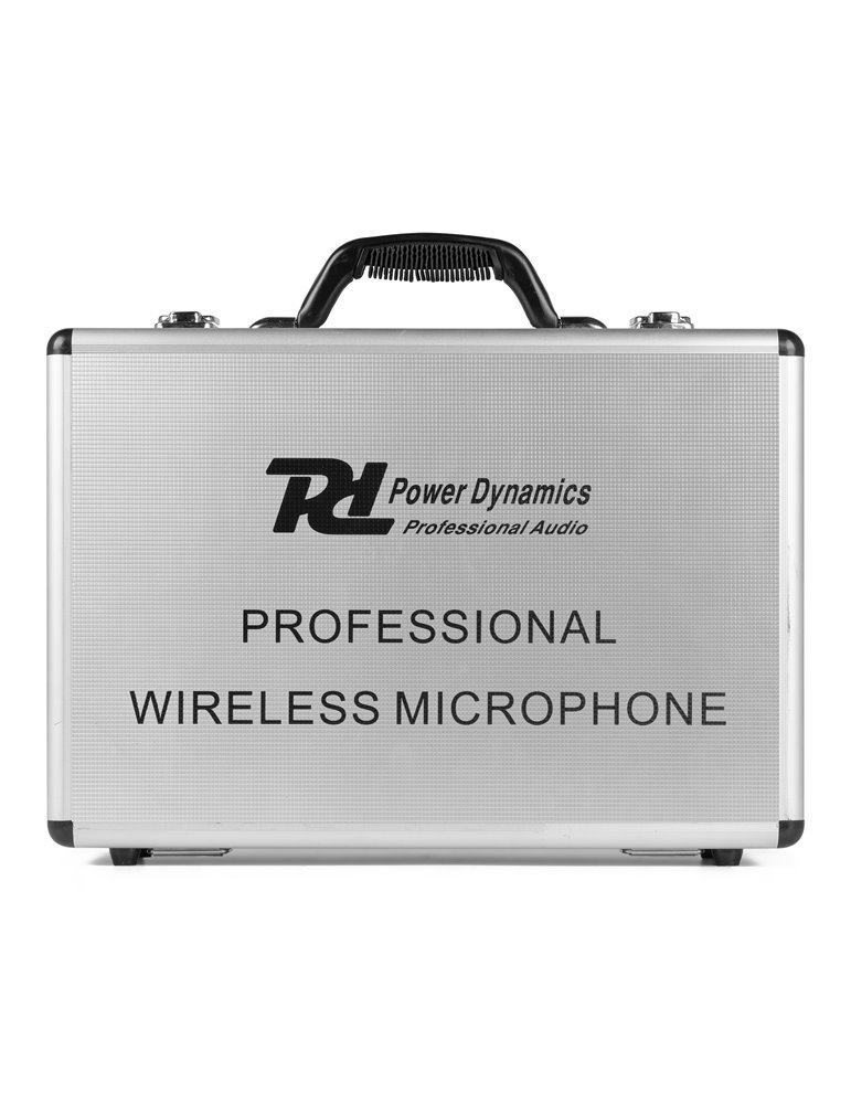 PD522B Juego de micrófono inalámbrico UHF con 2 micrófonos de petaca