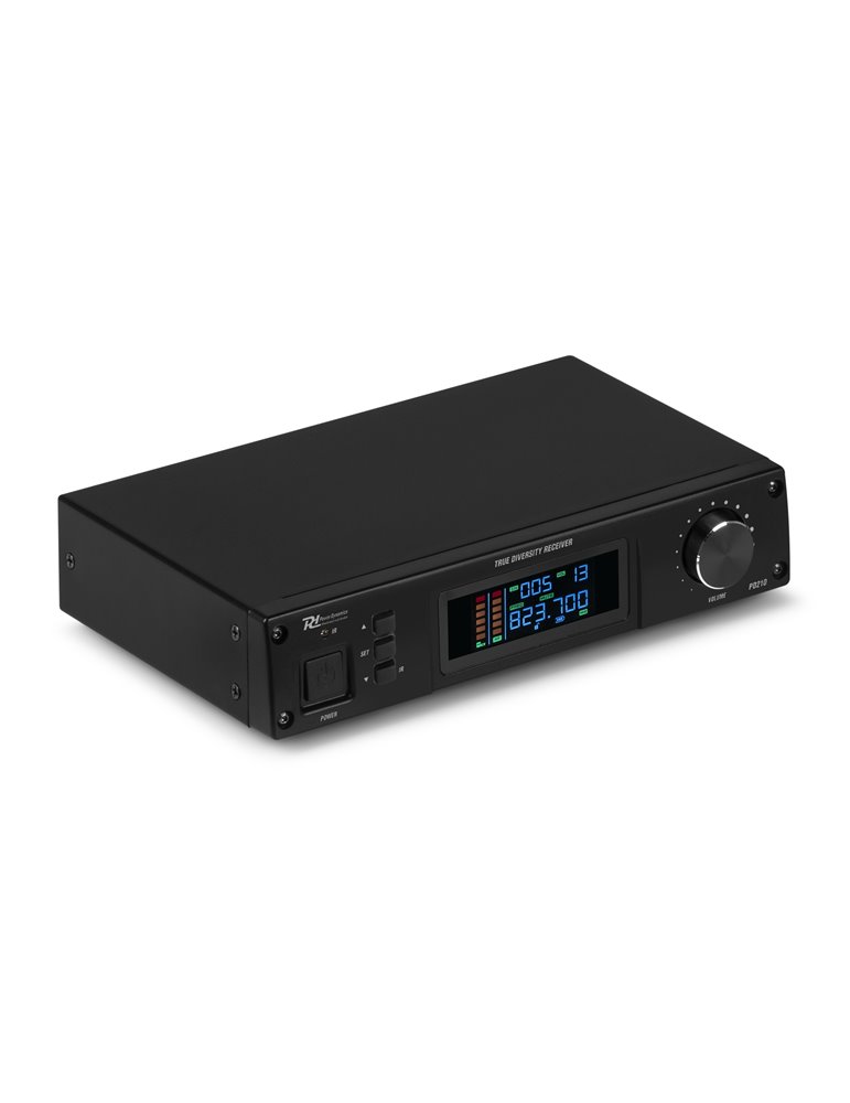 PD210 Micrófono inalámbrico de mano UHF 160-Canales, sistema True Diversity