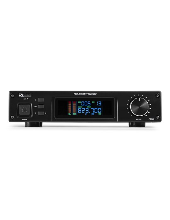PD210 Micrófono inalámbrico de mano UHF 160-Canales, sistema True Diversity