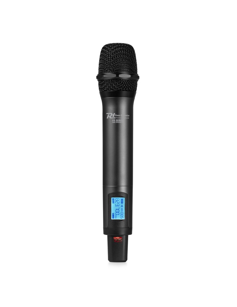 PD210 Micrófono inalámbrico de mano UHF 160-Canales, sistema True Diversity