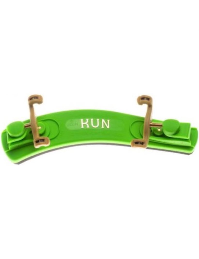Almohadilla Kun Collapsible Atomic Green 200C-AG - Violín 3/4 - 1/2