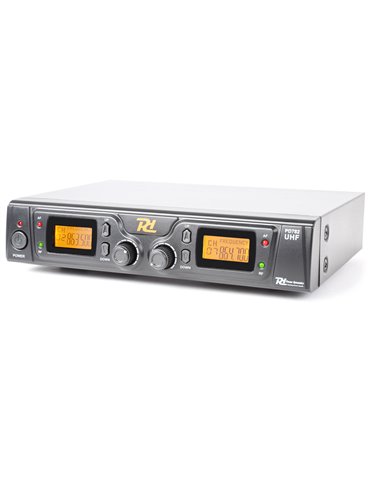PD782 Microfono Inalambrico UHF 2x 8 Canales con 2 Micrófonos  2