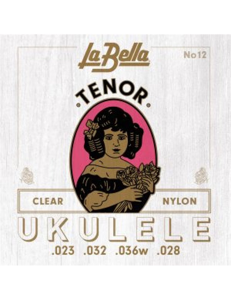 Juego Cuerdas Ukelele Tenor La Bella 12