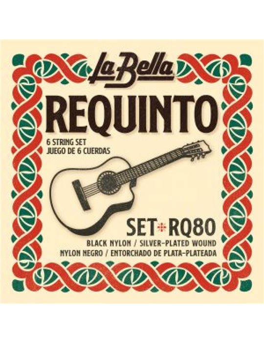 Juego Requinto La Bella RQ-80