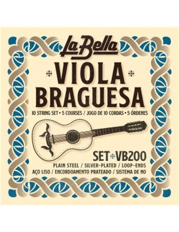 Juego Viola Braguesa La Bella VB-100