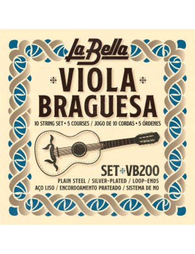 Juego Viola Braguesa La Bella VB-100