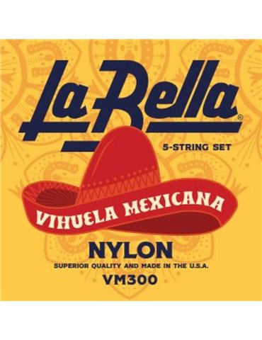 Juego Vihuela De Mexico La Bella VM-300