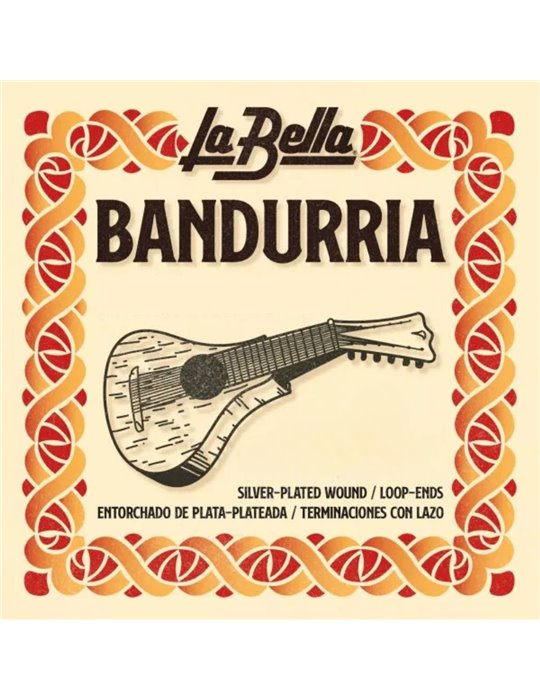 Cuerda 1ª Bandurria La Bella MB-551 (Par)
