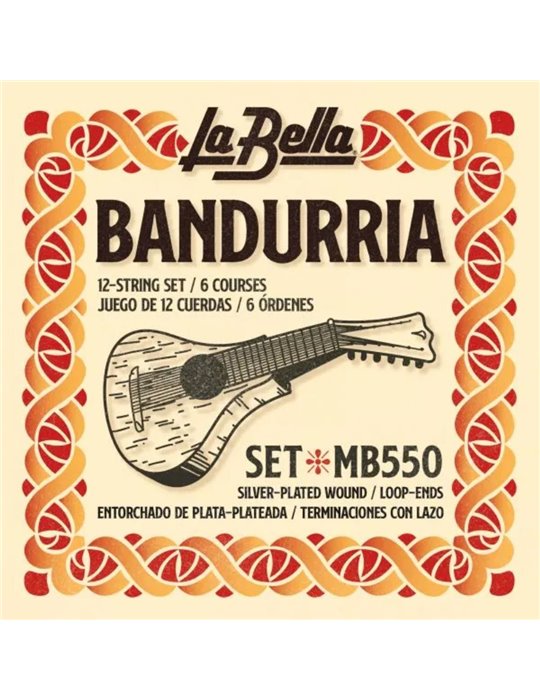 Juego Bandurria La Bella MB-550