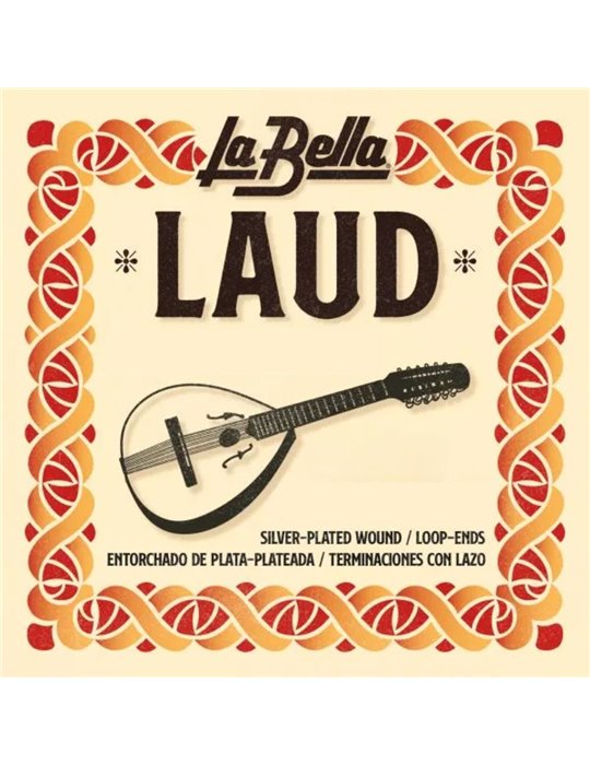 Cuerda 2ª Laúd La Bella ML-452 (Par)